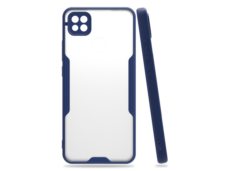 Newface Xiaomi Redmi 9C Kılıf Platin Silikon - Lacivert