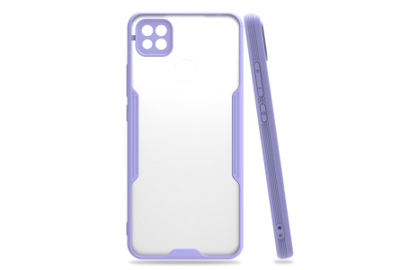 Newface Xiaomi Redmi 9C Kılıf Platin Silikon - Lila