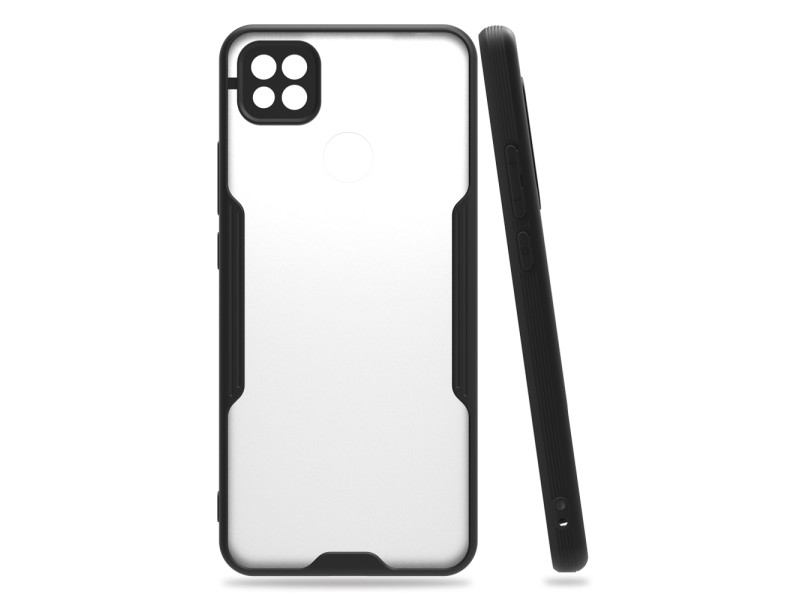 Newface Xiaomi Redmi 9C Kılıf Platin Silikon - Siyah