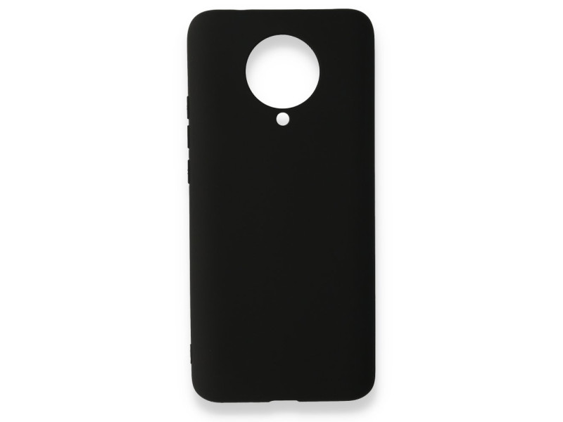 Newface Xiaomi Redmi K30 Pro Kılıf Nano içi Kadife Silikon - Siyah