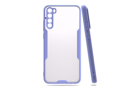 Newface Xiaomi Redmi Note 8 Kılıf Platin Silikon - Lila