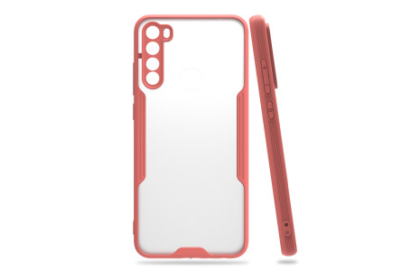 Newface Xiaomi Redmi Note 8 Kılıf Platin Silikon - Pembe