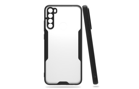 Newface Xiaomi Redmi Note 8 Kılıf Platin Silikon - Siyah