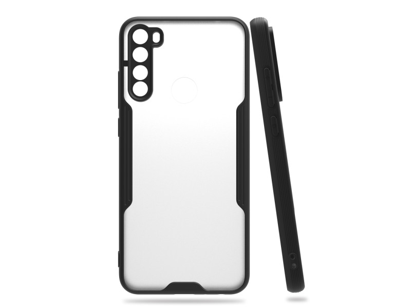 Newface Xiaomi Redmi Note 8 Kılıf Platin Silikon - Siyah