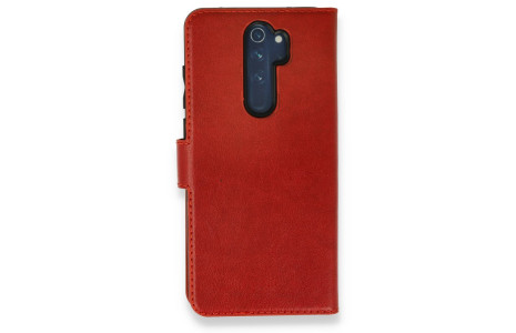 Newface Xiaomi Redmi Note 8 Pro Kılıf Trend S Plus Kapaklı Kılıf - Kırmızı