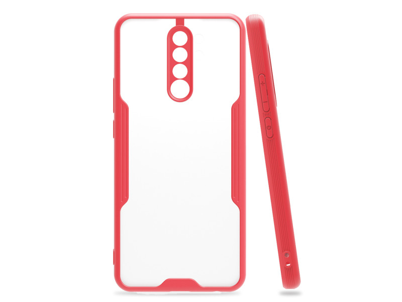 Newface Xiaomi Redmi Note 8 Pro Kılıf Platin Silikon - Pembe