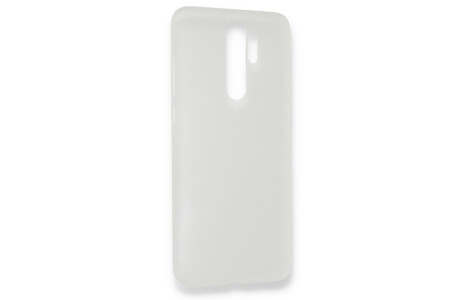 Newface Xiaomi Redmi Note 8 Pro Kılıf PP Ultra İnce Kapak - Beyaz