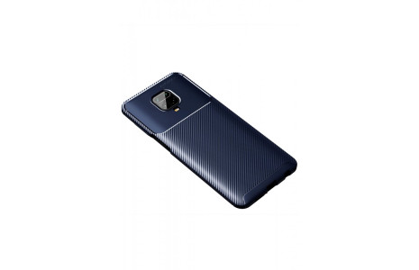 Newface Xiaomi Redmi Note 9S Kılıf Focus Karbon Silikon - Lacivert