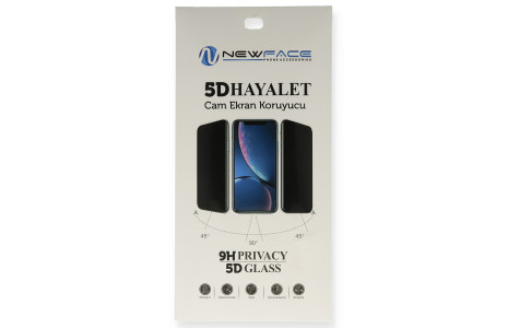 Newface Samsung Galaxy S21 FE 5D Hayalet Cam Ekran Koruyucu