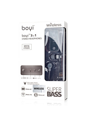 Karler Bass Boyi12 Kablosuz Kulaklık - Siyah