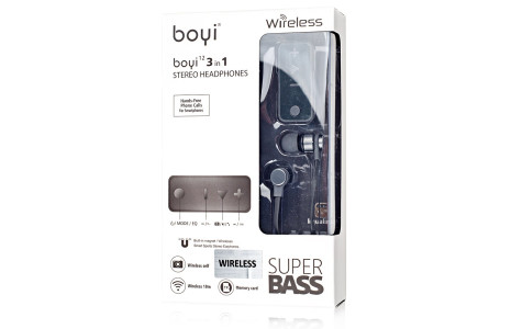 Karler Bass Boyi12 Kablosuz Kulaklık - Siyah
