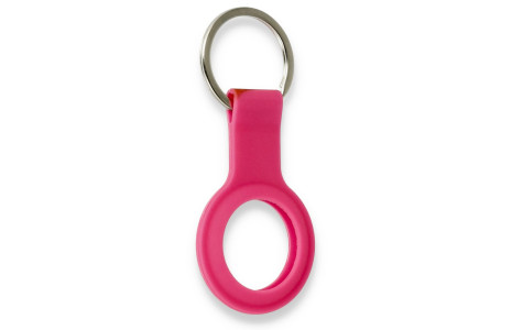 Newface Airtag Silikon Kılıf - Pembe