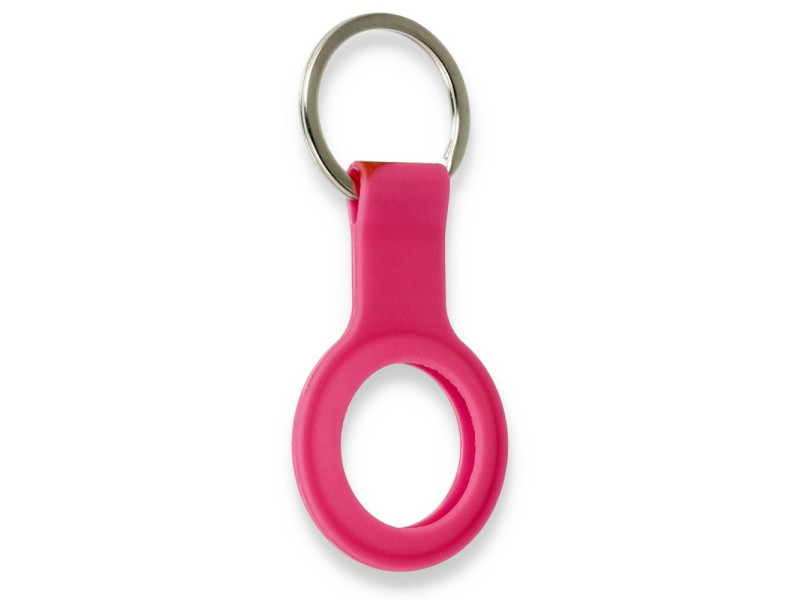 Newface Airtag Silikon Kılıf - Pembe