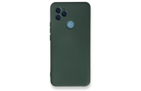 Newface General Mobile GM 21 Kılıf Nano içi Kadife Silikon - Koyu Yeşil