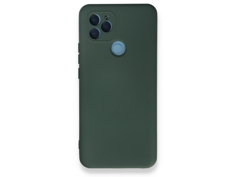 Newface General Mobile GM 21 Kılıf Nano içi Kadife Silikon - Koyu Yeşil