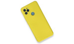 Newface General Mobile GM 21 Kılıf Nano içi Kadife Silikon - Sarı