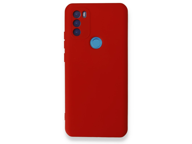 Newface General Mobile GM 21 Plus Kılıf Nano içi Kadife Silikon - Kırmızı