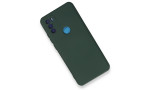 Newface General Mobile GM 21 Plus Kılıf Nano içi Kadife Silikon - Koyu Yeşil
