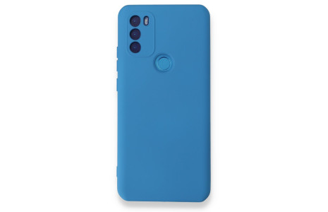 Newface General Mobile GM 21 Plus Kılıf Nano içi Kadife Silikon - Mavi