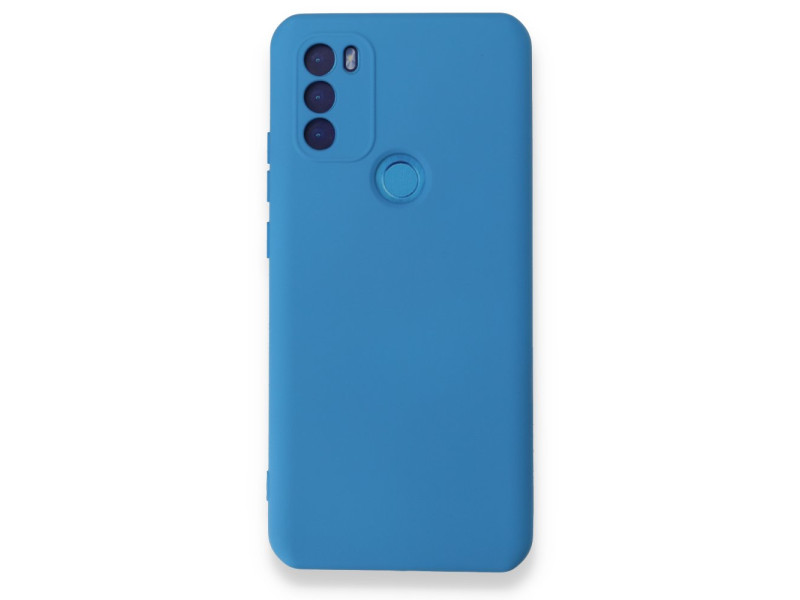 Newface General Mobile GM 21 Plus Kılıf Nano içi Kadife Silikon - Mavi