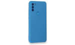 Newface General Mobile GM 21 Plus Kılıf Nano içi Kadife Silikon - Mavi