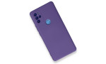 Newface General Mobile GM 21 Pro Kılıf Nano içi Kadife Silikon - Mor