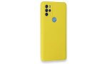 Newface General Mobile GM 21 Pro Kılıf Nano içi Kadife Silikon - Sarı