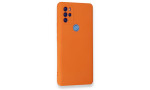 Newface General Mobile GM 21 Pro Kılıf Nano içi Kadife Silikon - Turuncu