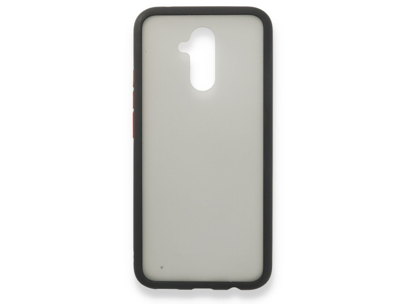 Newface Huawei Mate 20 Lite Kılıf Montreal Silikon Kapak - Siyah