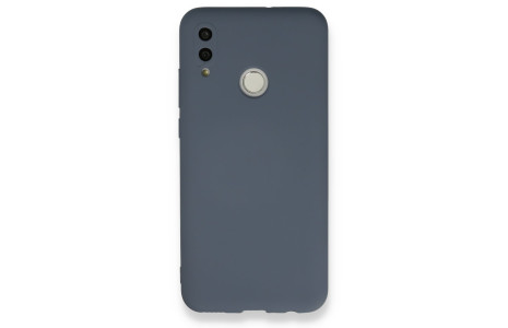 Newface Huawei P Smart 2019 Kılıf Nano içi Kadife Silikon - Gri