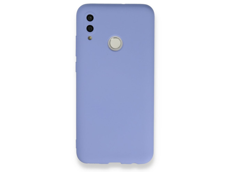 Newface Huawei P Smart 2019 Kılıf Nano içi Kadife Silikon - Lila