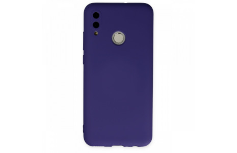 Newface Huawei P Smart 2019 Kılıf Nano içi Kadife Silikon - Mor
