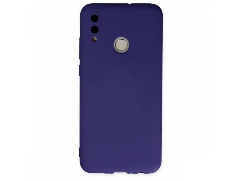 Newface Huawei P Smart 2019 Kılıf Nano içi Kadife Silikon - Mor