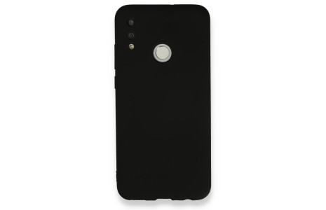 Newface Huawei P Smart 2019 Kılıf Nano içi Kadife Silikon - Siyah