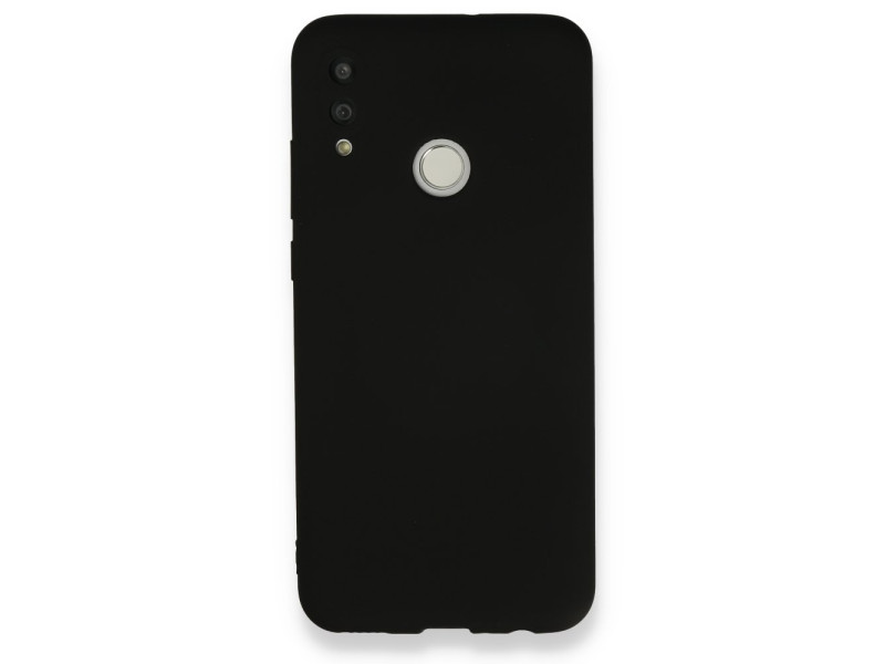 Newface Huawei P Smart 2019 Kılıf Nano içi Kadife Silikon - Siyah