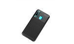 Newface Huawei P30 Lite Kılıf Focus Karbon Silikon - Siyah