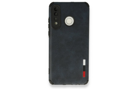 Newface Huawei P30 Lite Kılıf Loop Deri Silikon - Lacivert