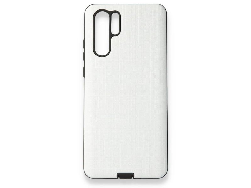 Newface Huawei P30 Pro Kılıf YouYou Silikon Kapak - Beyaz