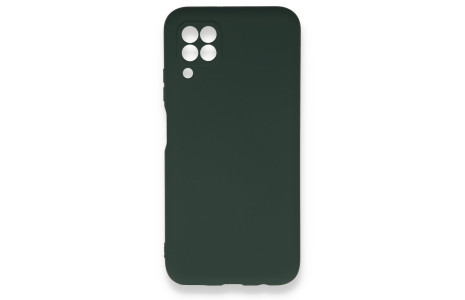 Newface Huawei P40 Lite Kılıf Nano içi Kadife Silikon - Koyu Yeşil
