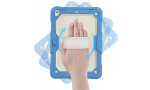 Newface iPad 10.2 (7.nesil) Kılıf Strap New Tablet Kapak - Mavi