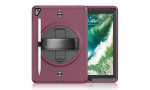 Newface iPad 9.7 (2017) Kılıf Strap-C Otterbox Tablet Kapak - Mürdüm