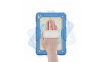 Newface iPad 9.7 (2017) Kılıf Strap New Tablet Kapak - Mavi