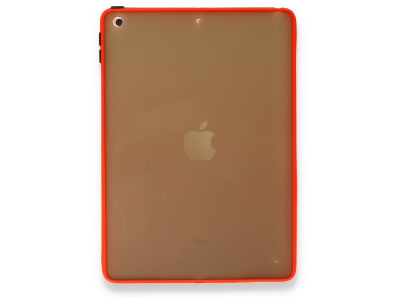 Newface iPad 9.7 (2017) Kılıf Tablet Montreal Silikon - Kırmızı