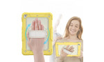Newface iPad 9.7 (2018) Kılıf Strap New Tablet Kapak - Sarı