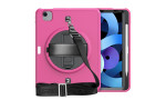 Newface iPad Air 4 10.9 Kılıf Strap-C Otterbox Tablet Kapak - Pembe
