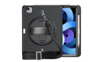 Newface iPad Air 4 10.9 Kılıf Strap-C Otterbox Tablet Kapak - Siyah