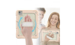 Newface iPad Air 4 10.9 Kılıf Strap New Tablet Kapak - Pembe