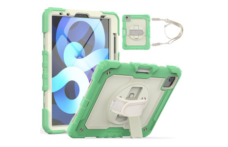 Newface iPad Pro 11 (2020) Kılıf Strap New Tablet Kapak - Yeşil