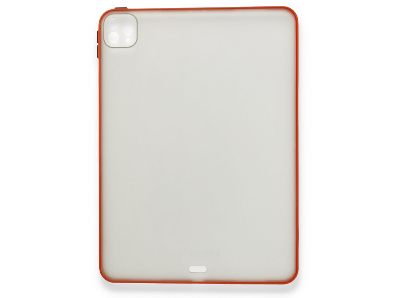 Newface iPad Pro 11 (2020) Kılıf Tablet Montreal Silikon - Kırmızı