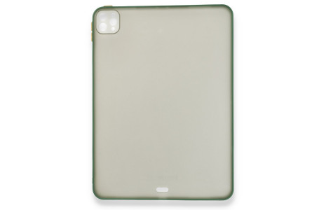 Newface iPad Pro 11 (2020) Kılıf Tablet Montreal Silikon - Yeşil